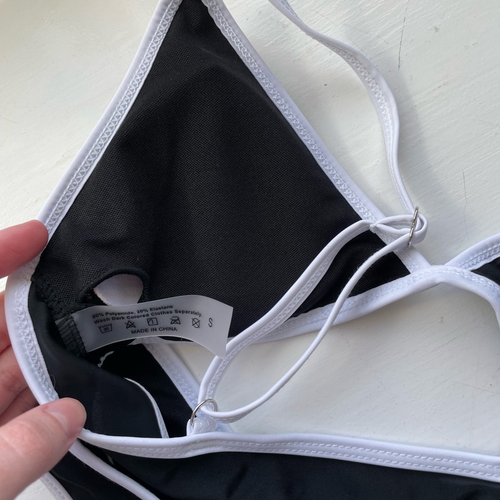 triangle bikini set - Picture 3 of 4